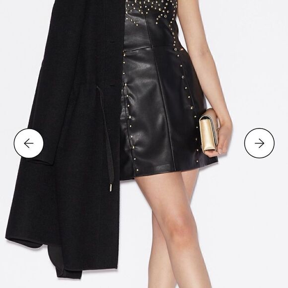 A/X STRAPLESS DRESS WITH METAL DETAIL NWT - Picture 4 of 7